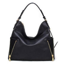 New Collection Zip Decoration Ladies Fashion Hobo Handbag (ZX20210)